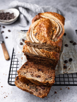 My best ever banana bread with ricotta
