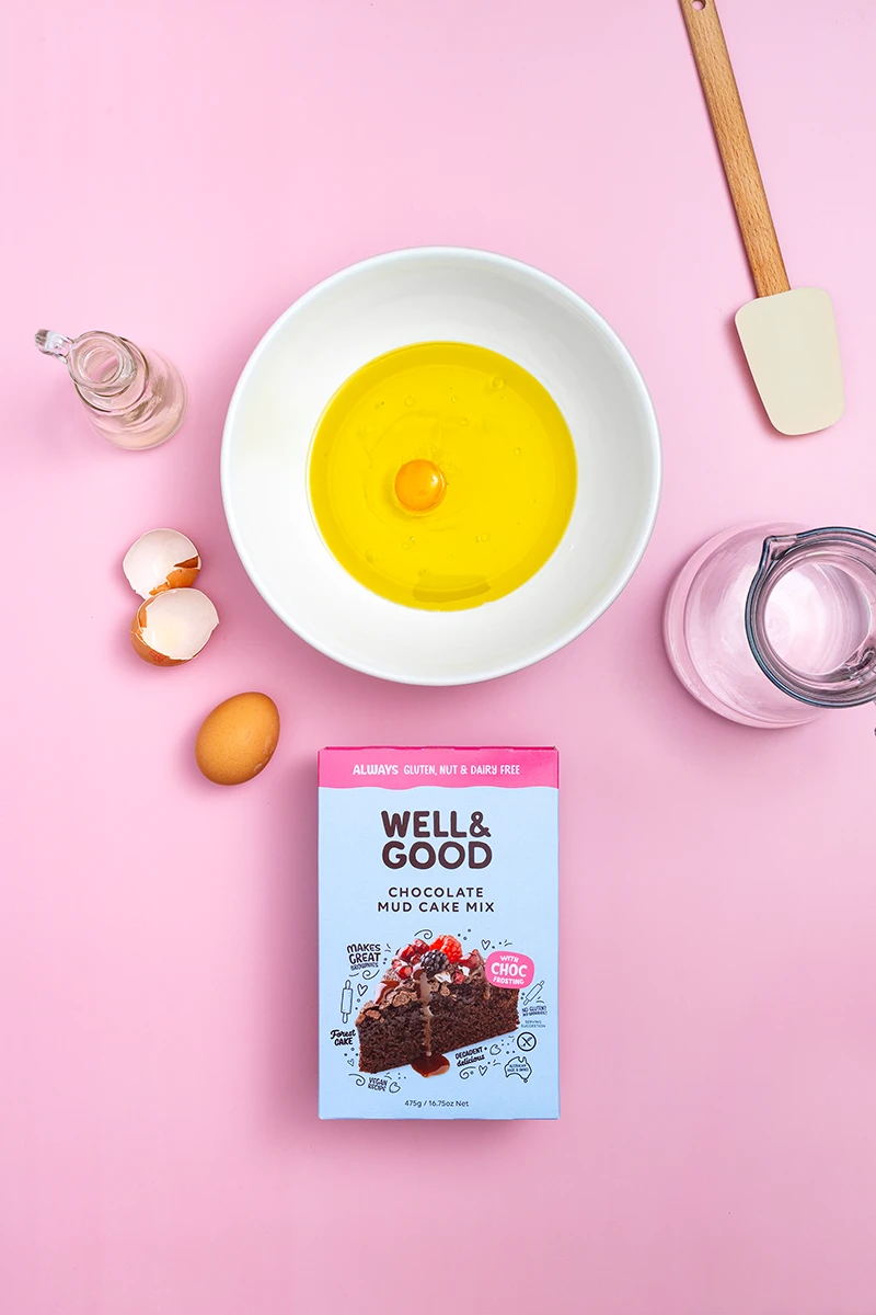 Well & Good Choc Mud Cake stop motion