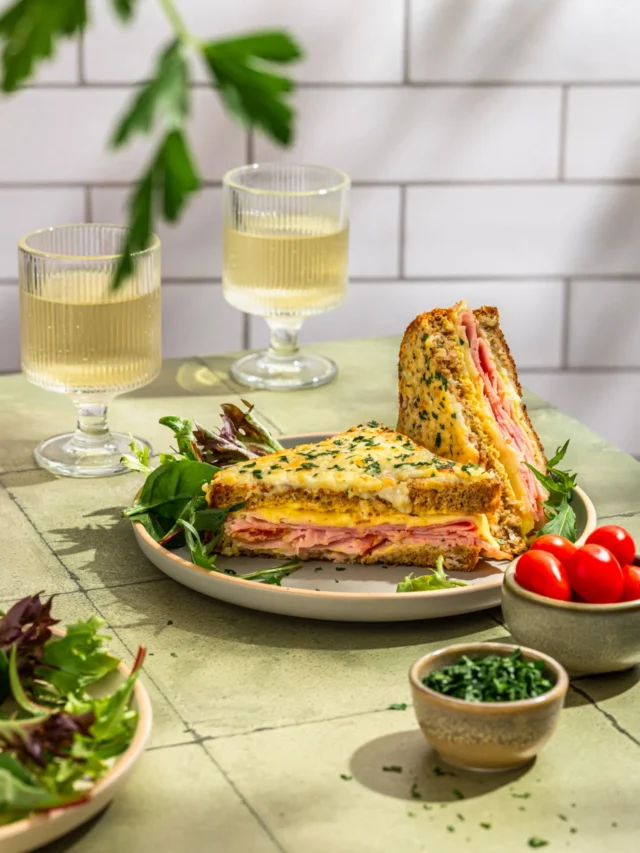 Summer is over, and so is the lovely sunny light  that creates such magic in our photos... 🌞☀️Hahaaa, if you've been following me you'll know I rarely shoot with natural light. Yes it is magical, but way too temperamental for my workflow. Love how versatile studio lighting is.
Whatcha think? Did I manage to make it look like a sunny afternoon in this shot?
.
Taken for @wellandgoodfoods.
.
Green tiles backdrop by @woodville.print
Subway tiles backdrop by @clubbackdrops
.
#studiolighting #croquemonsieur #foodphotographeraustralia #foodphotographyandstyling #benallaphotographer